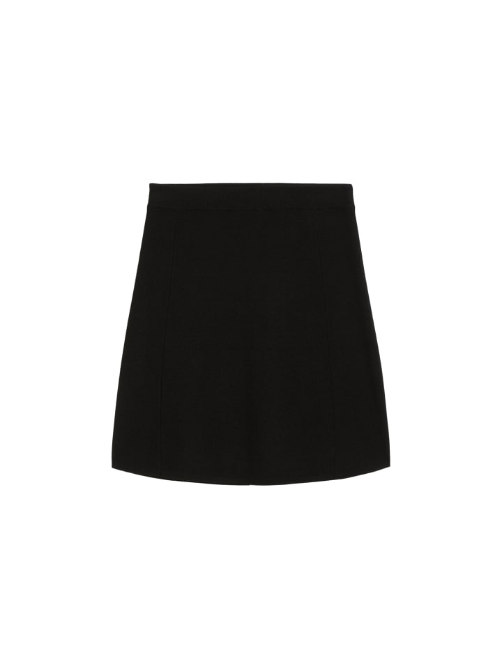 

Мини-юбка трикотажная обычная черного цвета Marc O'Polo