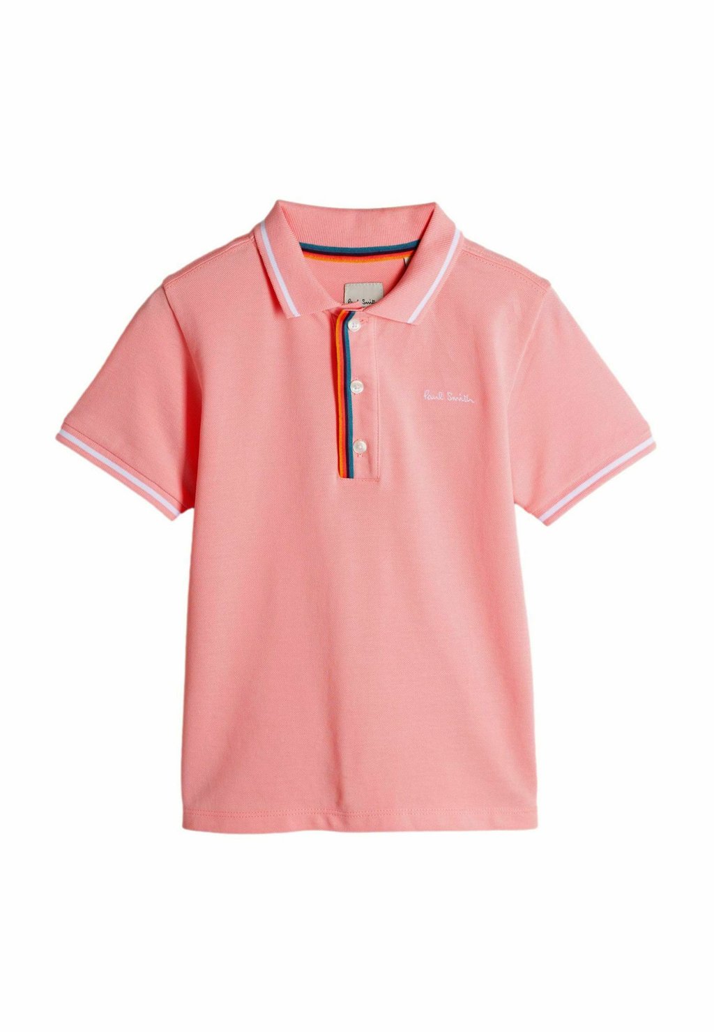 

Рубашка поло SHORT SLEEVE SIGNATURE -REGULAR FIT Paul Smith Junior, розовый