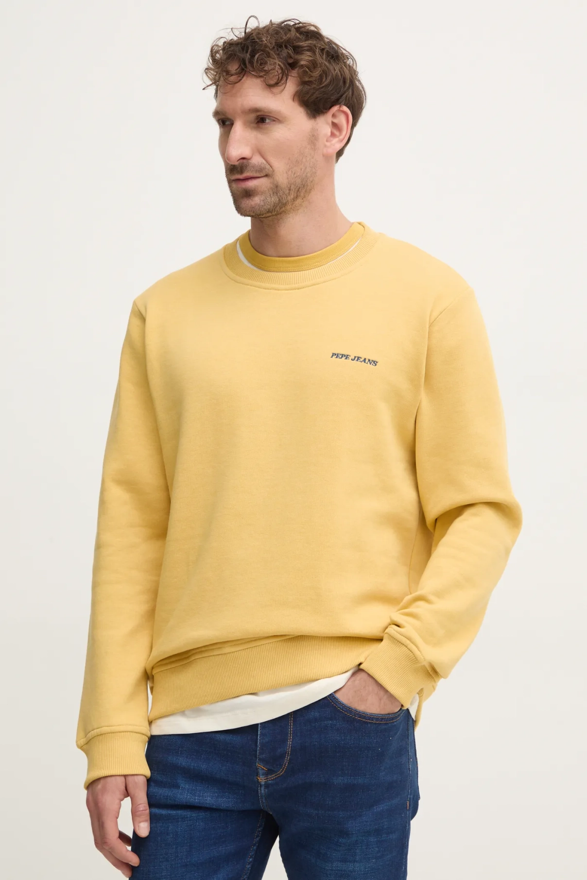 

Толстовка DAMIAN CREW Pepe Jeans, желтый
