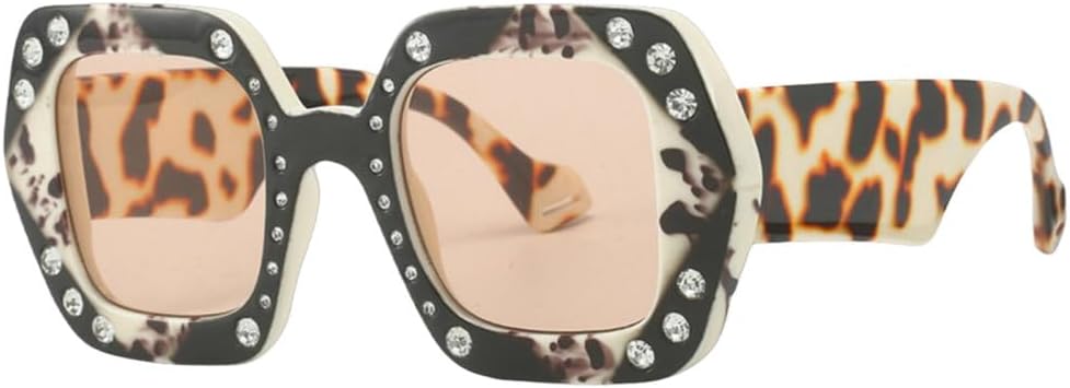 

Модные солнцезащитные очки класса люкс для женщин и мужчин, ретро-очки с бриллиантовой инкрустацией, мужские трендовые очки в крупной оправе для путешествий LVTFCO, C9 Beige Daimao Leg