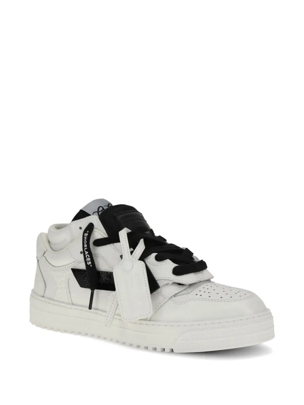 Кроссовки Arrow с пластиковыми стяжками Off-White, белый — фото 2
