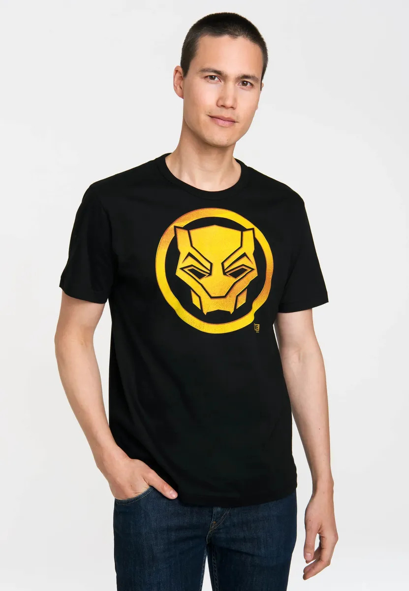 

Футболка Logoshirt "Marvel — Black Panther Logo" Logoshirt Black Panther, черный