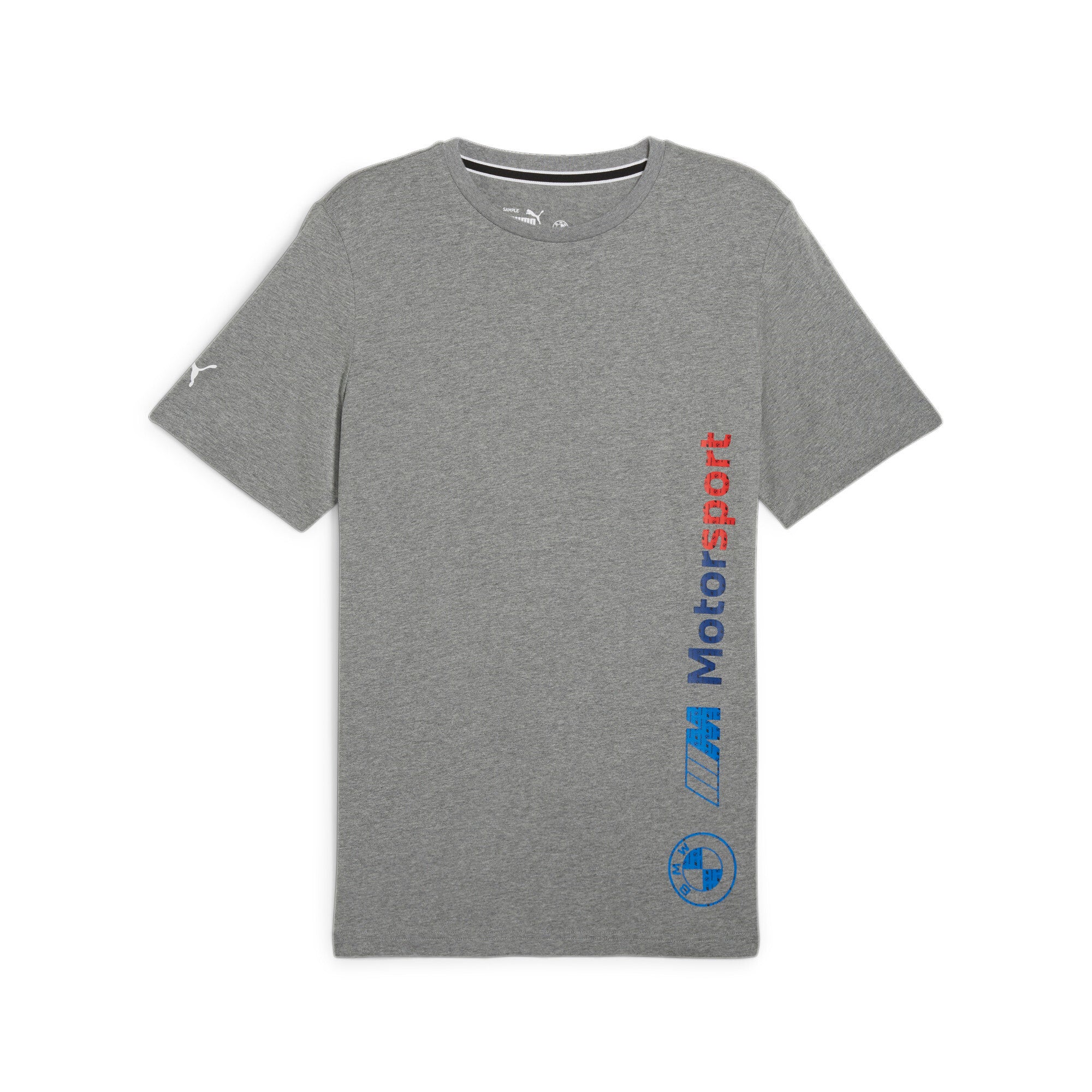 

Мужская футболка PUMA с логотипом BMW M Motorsport, цвет medium gray heather