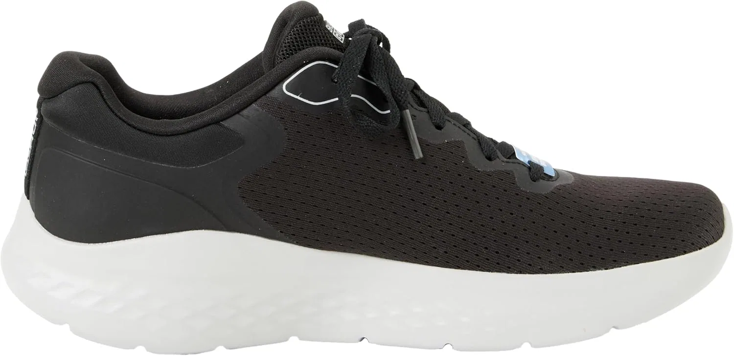 Мужские кроссовки Skechers Go Run Lite Anchorage, Black And Grey Textile Synthetic — фото 4