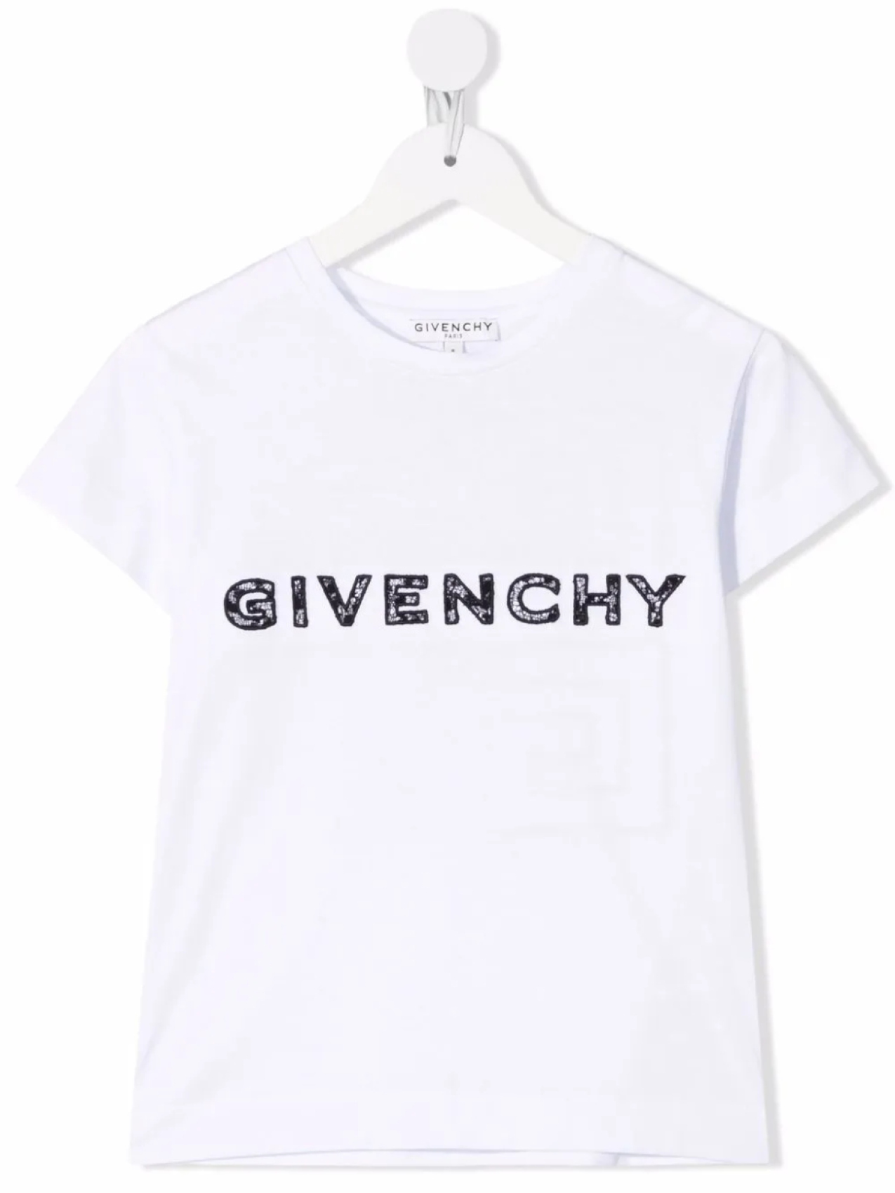 

Givenchy Kids футболка с логотипом, белый