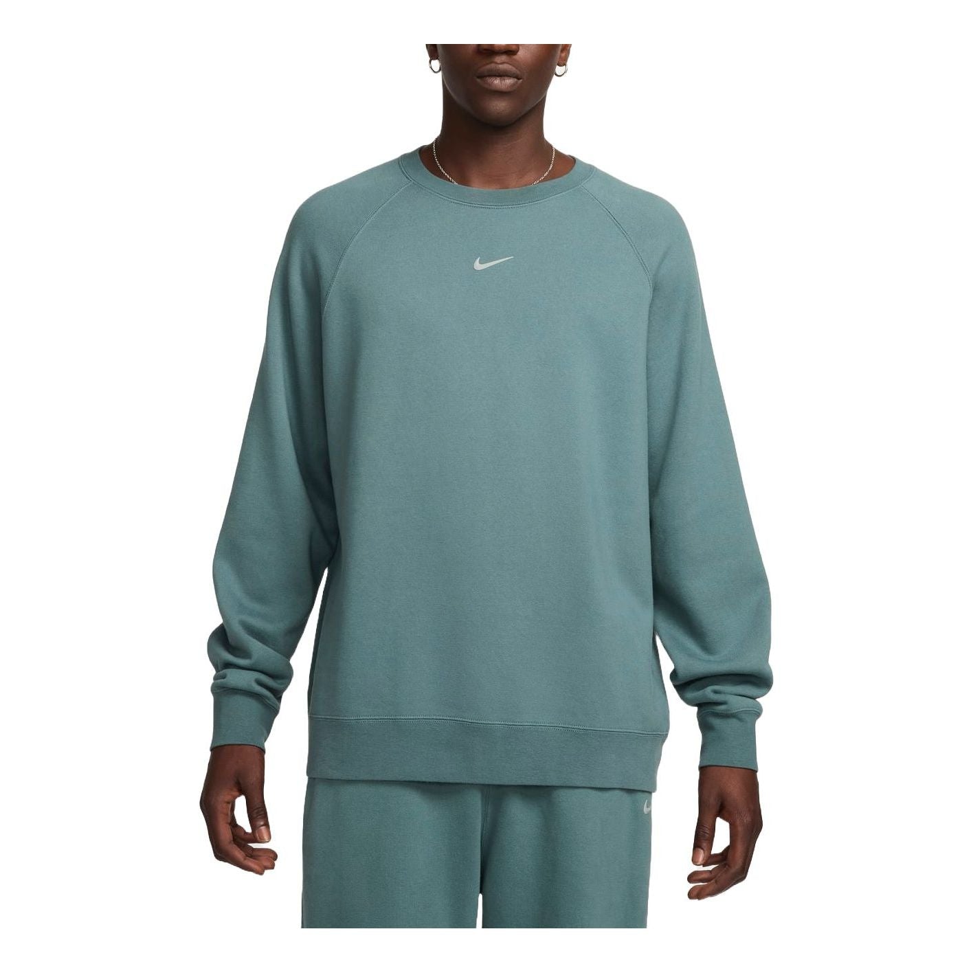 

Спортивная толстовка Nike x NOCTA Fleece CS Crewneck Sweatshirt 'Mineral Slate' FN8160-382, зеленый