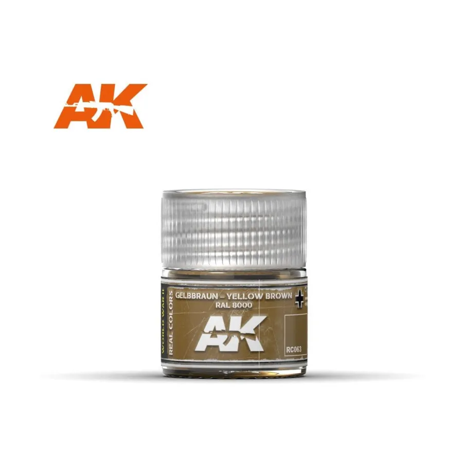 

Желтый Коричневый, Paint - Real Color (AK-Interactive)