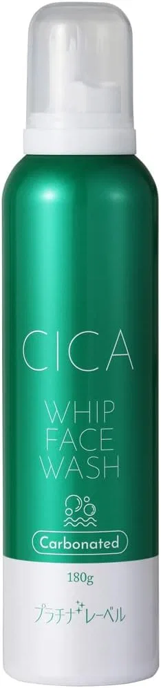 Пенка для умывания Platina Label — Гель- с углеродной пеной Platinum CICA Carbonated Whip Face Wash, , зеленый, 180 г — фото 3