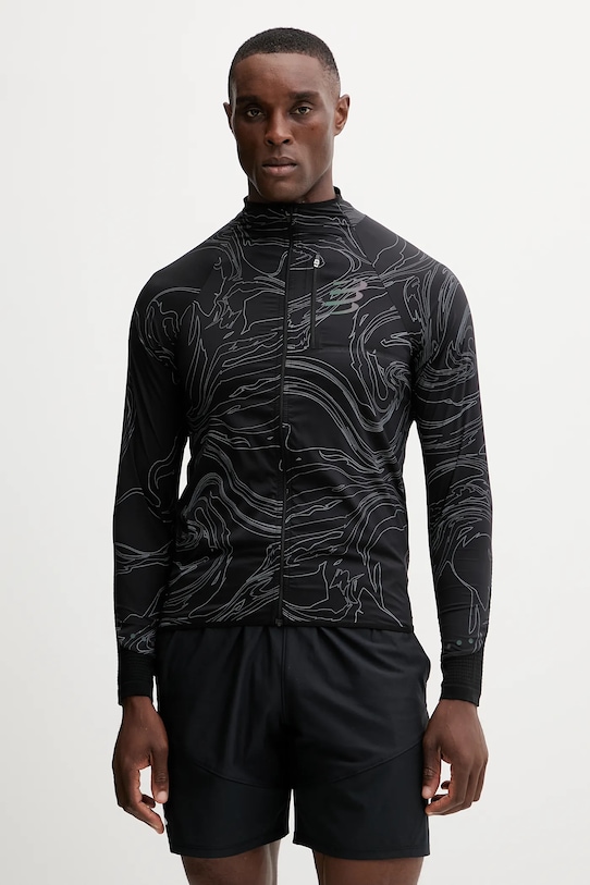 

Тренировочная куртка Hurricane Windproof Compressport, черный