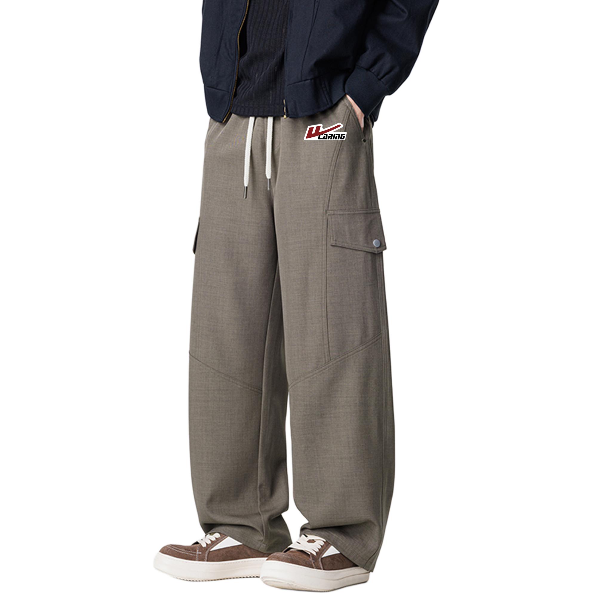 

Кargo-брюки Unisex Moderate WARRIOR, coffee (diy badge)