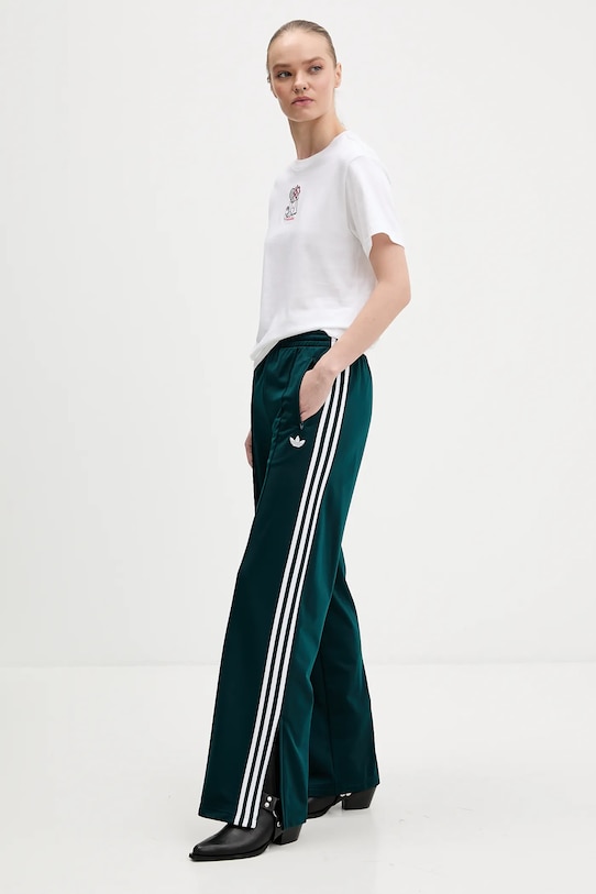 Спортивные штаны «жар-птица» Adidas Originals, зеленый — фото 2