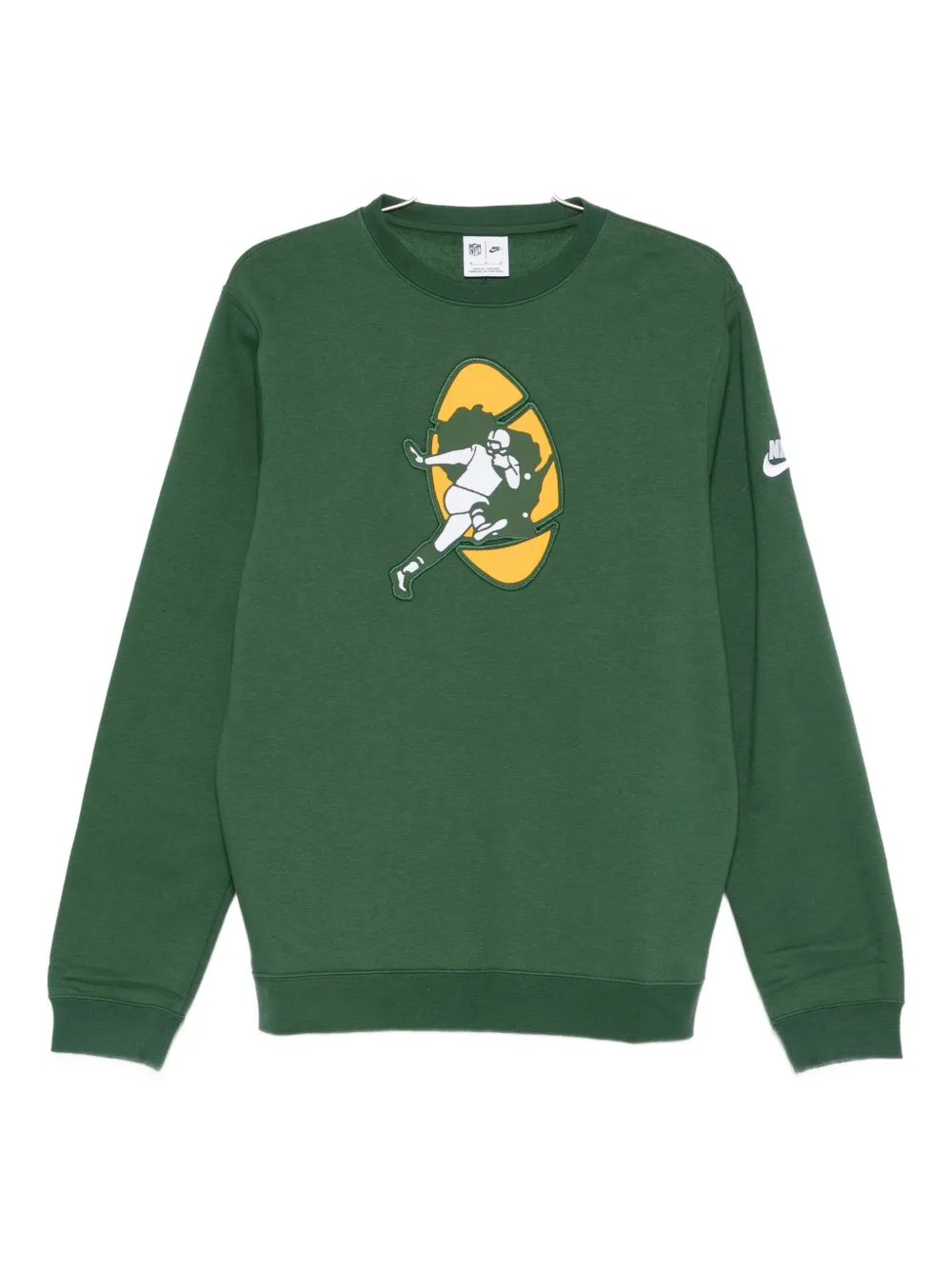 

Свитшот Rewind Club Nike, зеленый