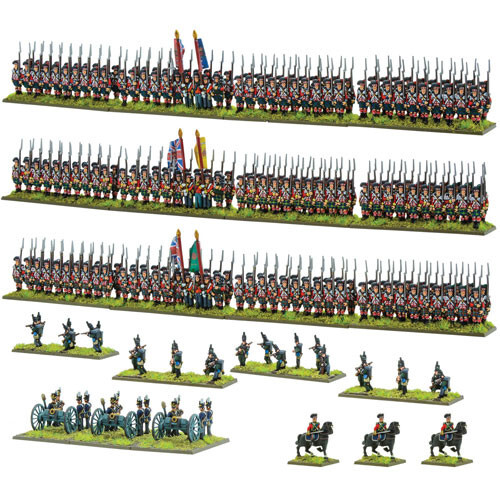 

Миниатюра Warlord Games Black Powder Epic Battles: Waterloo - British Highlanders & Riflemen