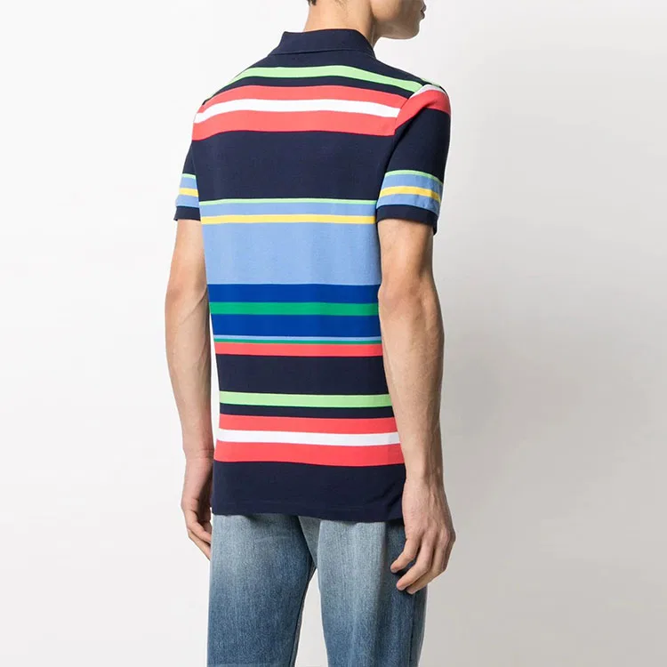 Поло мужское Multicolor Polo Ralph Lauren — фото 4