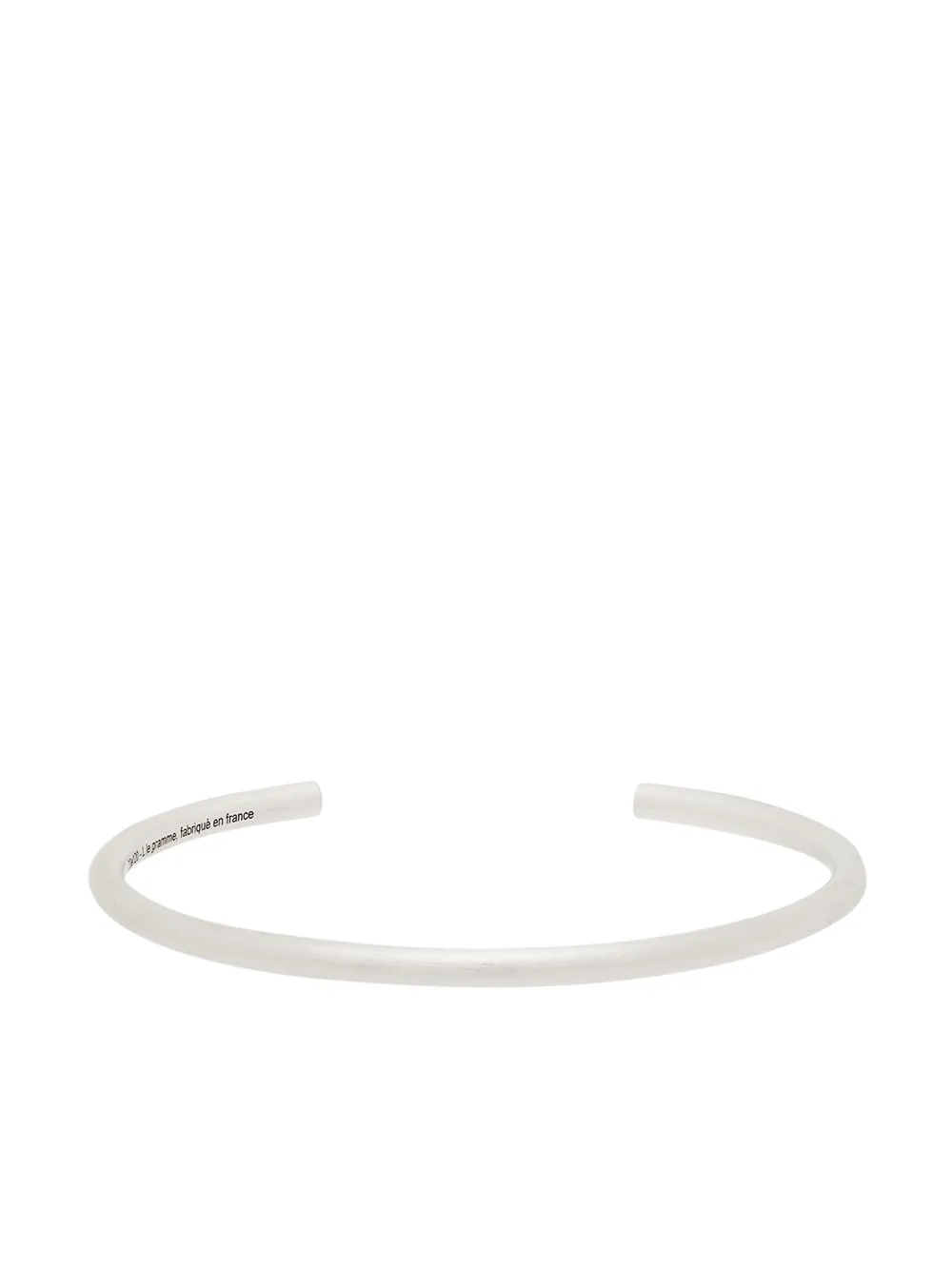 

Серебряный браслет-бэнгл Le 15g Le Gramme, серебяный