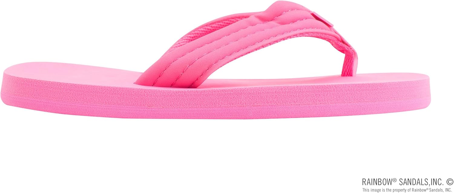 Детские сандалии Rainbow Sandals Grombow с мягкой резиновой подошвой, неопрена ремешком и задним ремешком, розовый — фото 4