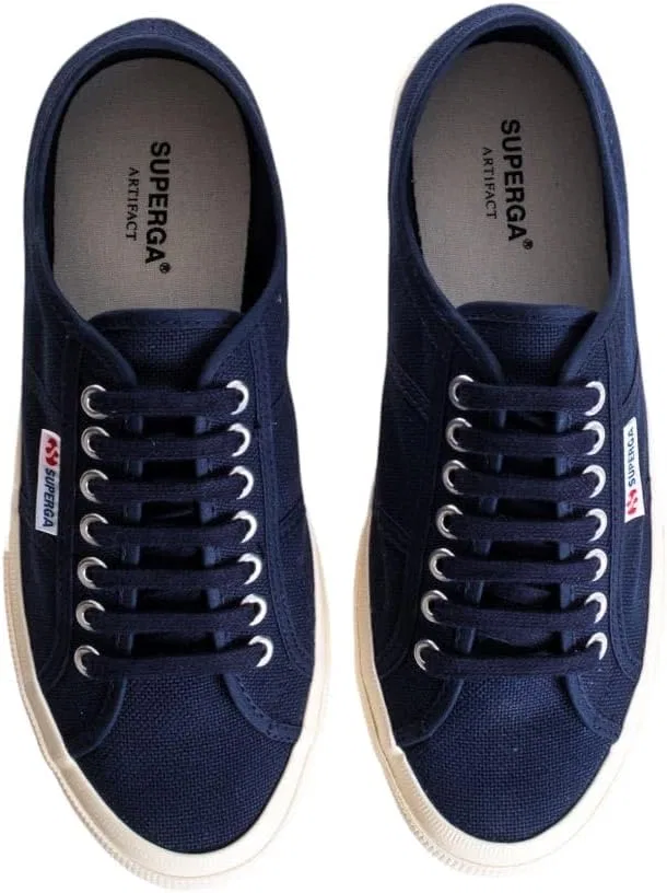 Кроссовки SUPERGA 2750 OG - Темно-синий/Белый — фото 4
