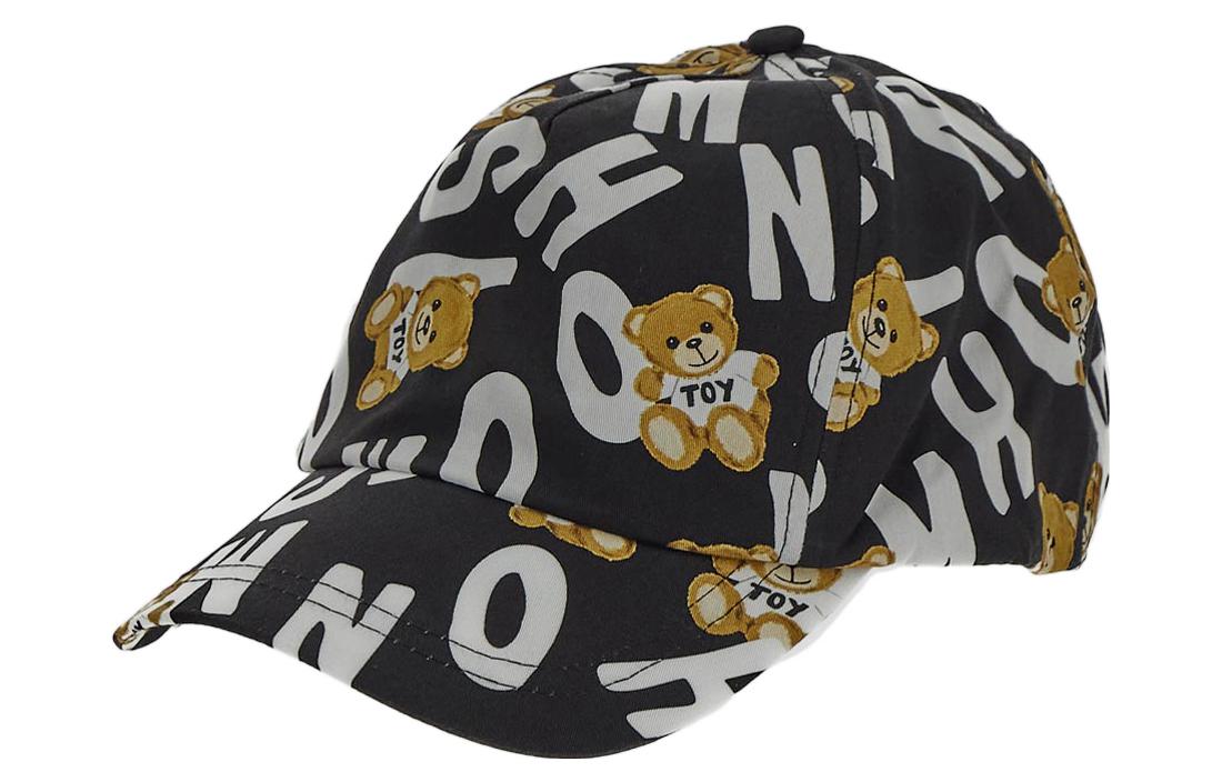 

Бейсболка с логотипом MOSCHINO, черная