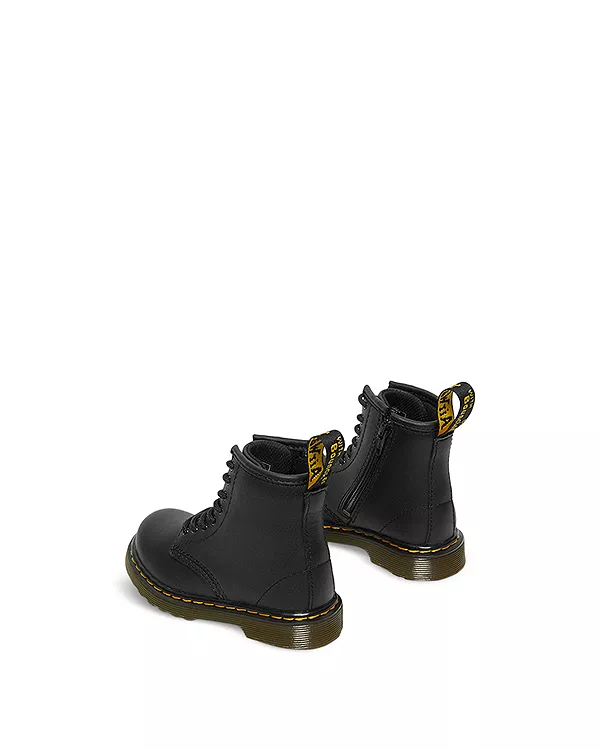 Детские ботинки Dr. Martens 1460, унисекс, на шнуровке и молнии, черные — фото 3