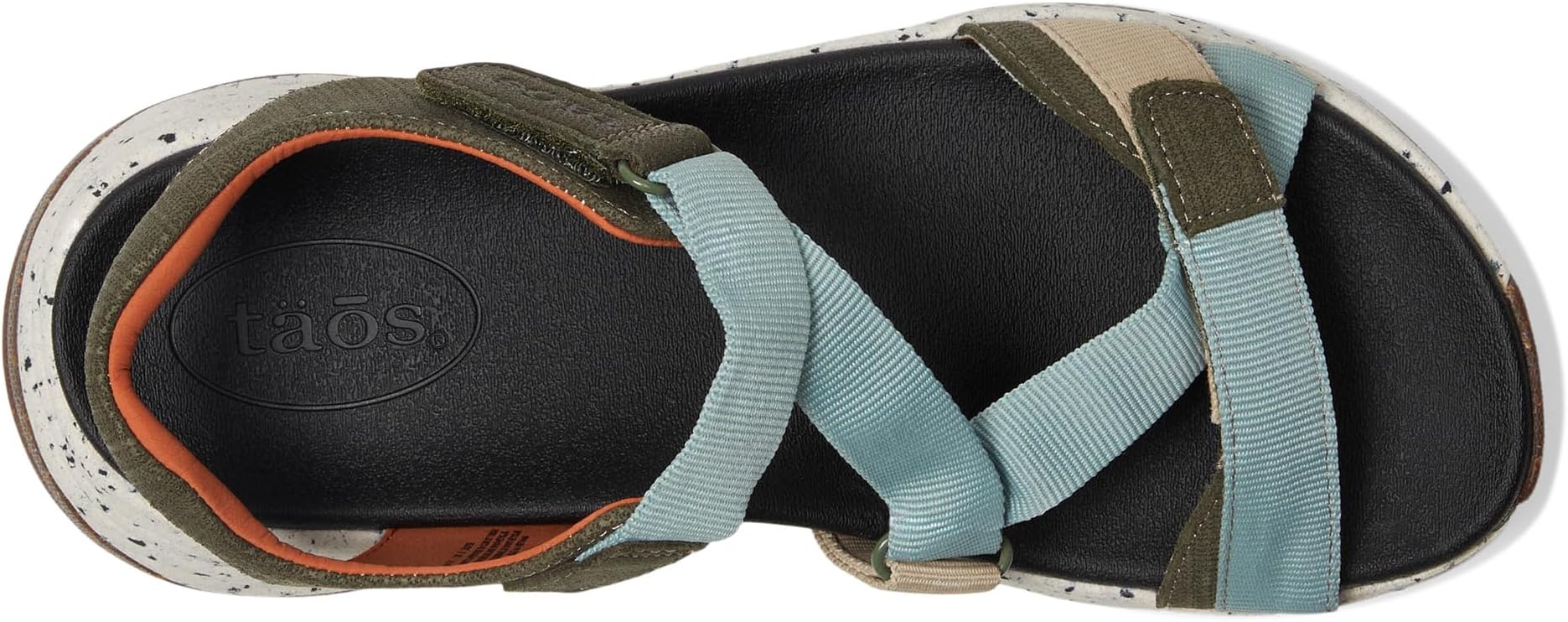Сандалии Taos Footwear Super Z, цвет Sage/Olive Multi — фото 2