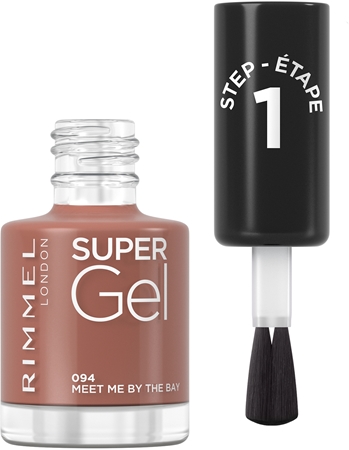 Гибридный лак для ногтей без использования уф/светодиодной лампы Rimmel Super Gel, 094 Meet Me By The Bay 12 ml — фото 3