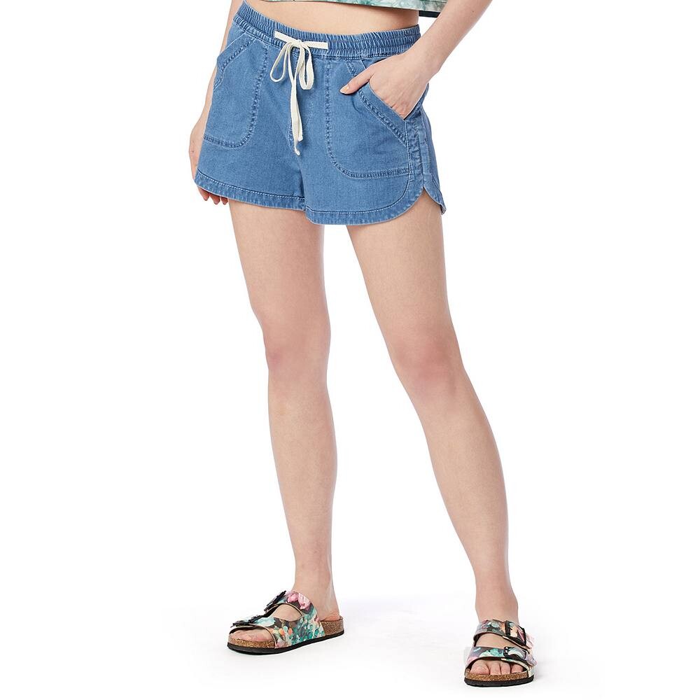 

Атласные шорты Unionbay Maribeth для юниоров, цвет Denim
