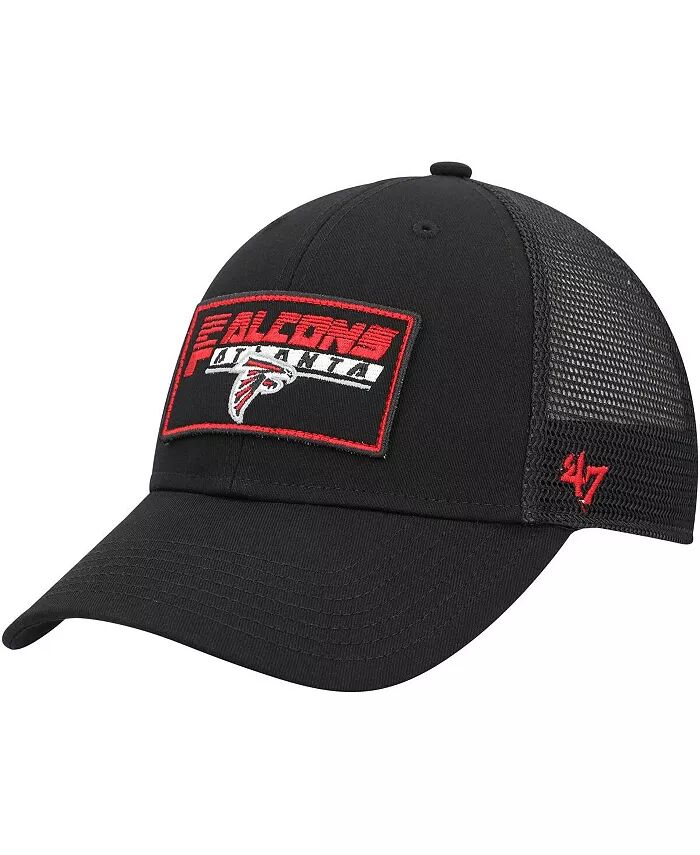 

Большие мальчики и девочки Черная Atlanta Falcons Levee MVP Trucker Регулируемая кепка '47 Brand