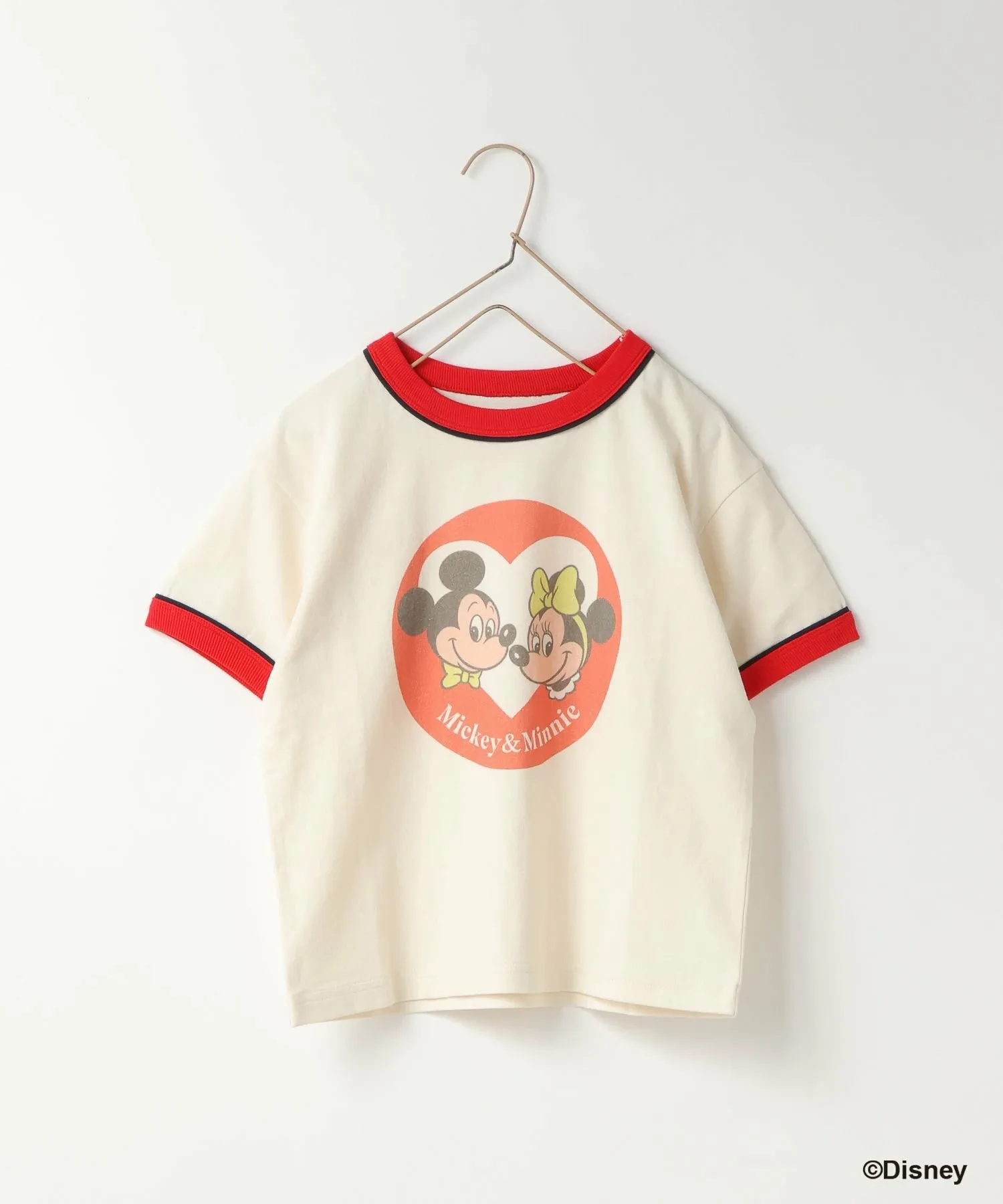 Футболка Дисней/Рингер Т Lowrys Farm, Ivory x Red (08)