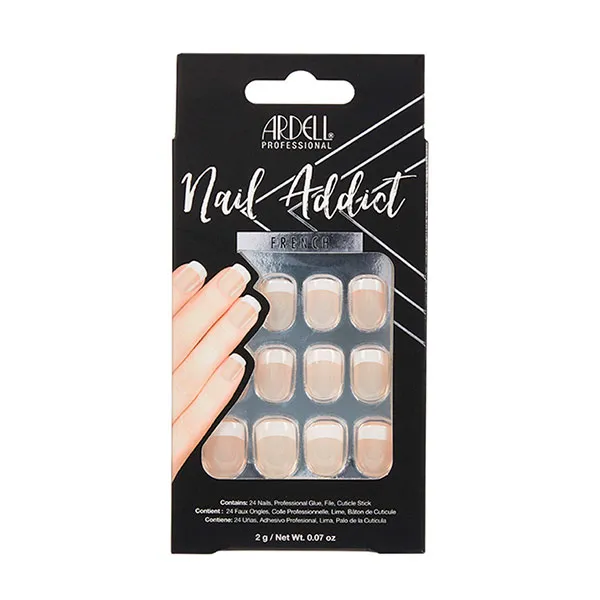 

Искусственные ногти Nail Addict Classic French Ardell, 1 UD