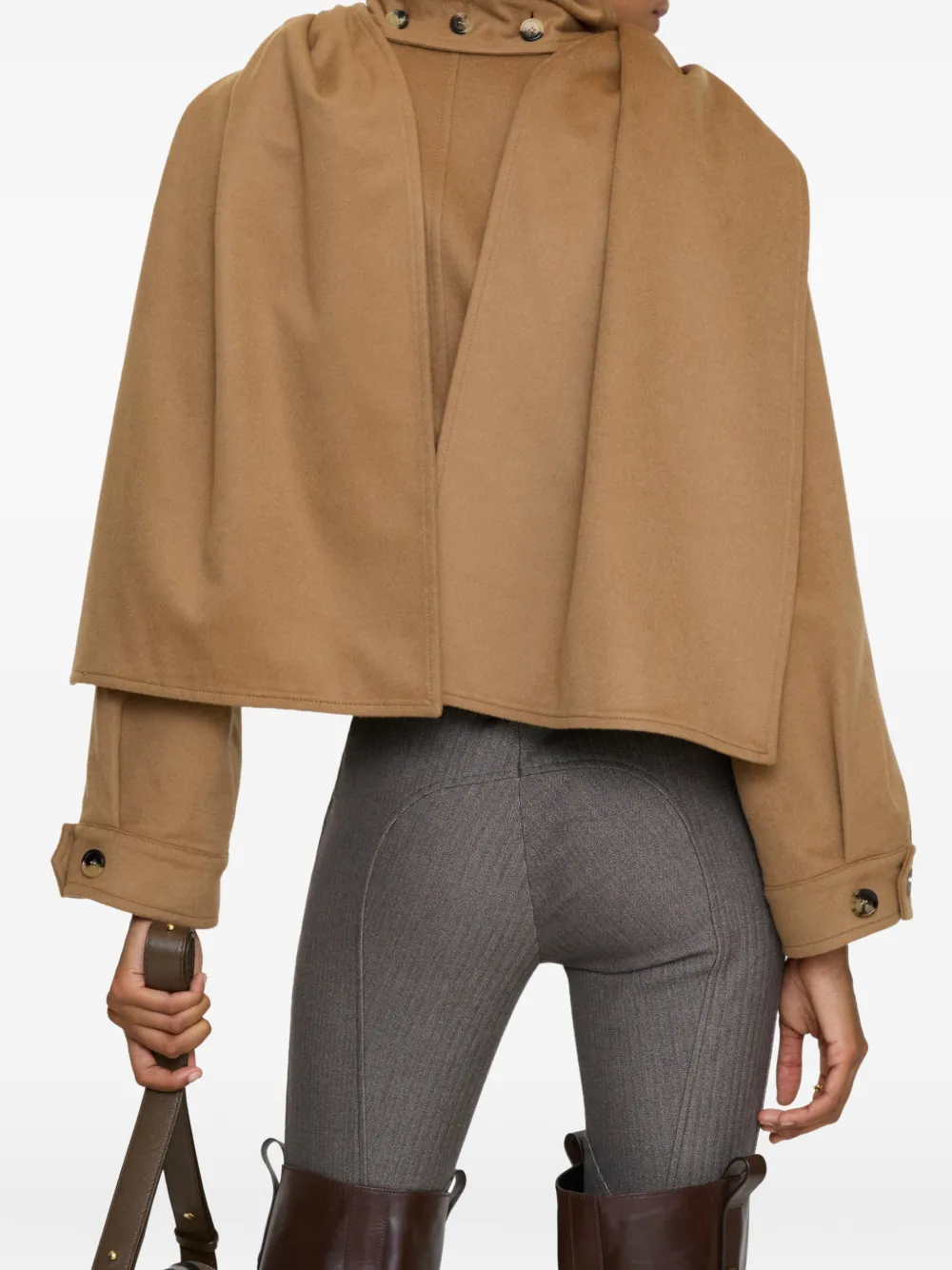 Куртка Burberry, женская, нейтральный, коричневый — фото 3