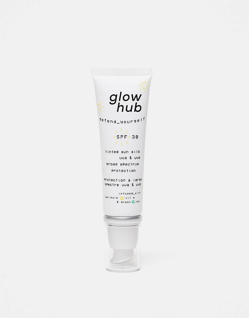 

Glow Hub Tinted Sunsilk Тональный солнцезащитный крем SPF 30