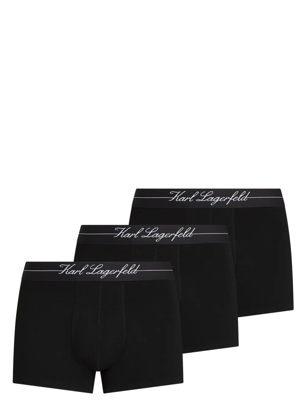 

Комплект Hotel из трех боксеров KARL LAGERFELD, черный