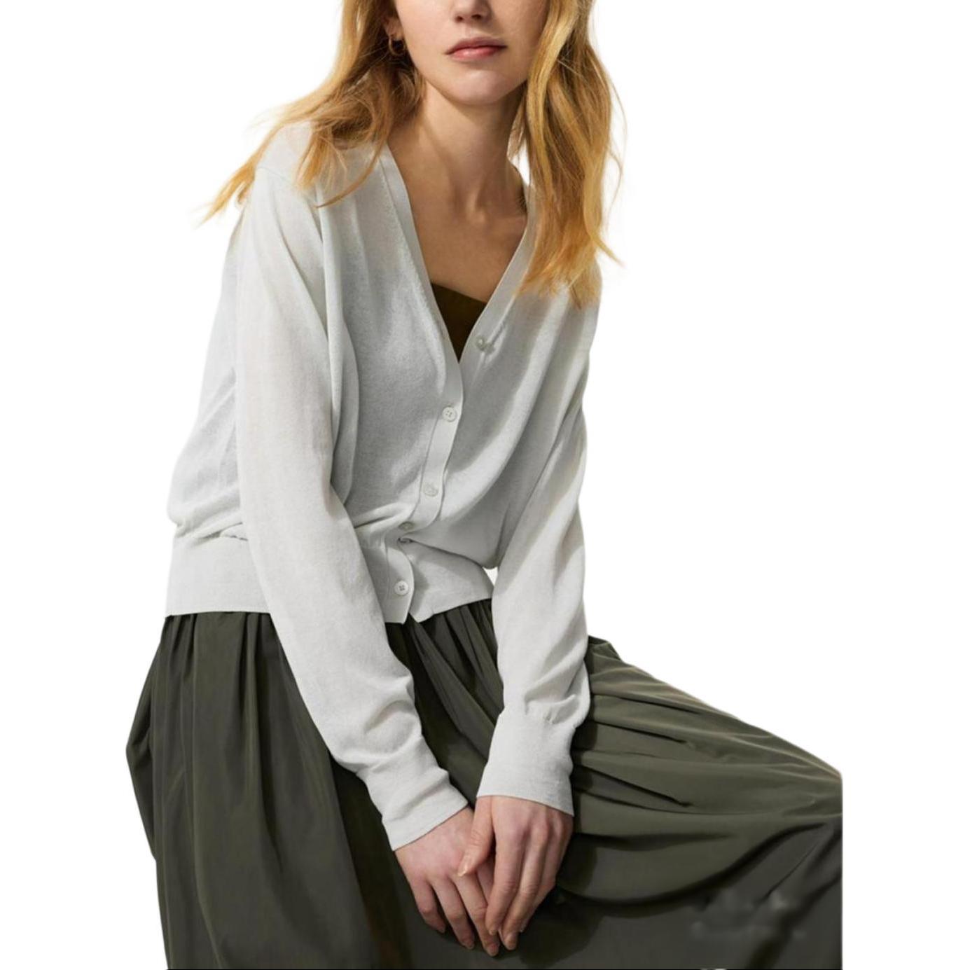 

UNIQLO Топ женский светло-серый