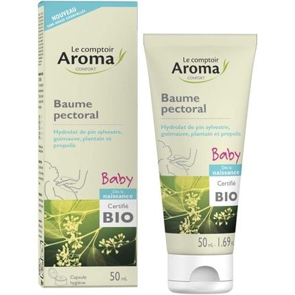 

Органический детский бальзам для груди 50 мл Le Comptoir Aroma