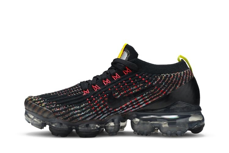 Кроссовки Nike Wmns Air VaporMax Flyknit 3, черный — фото 3