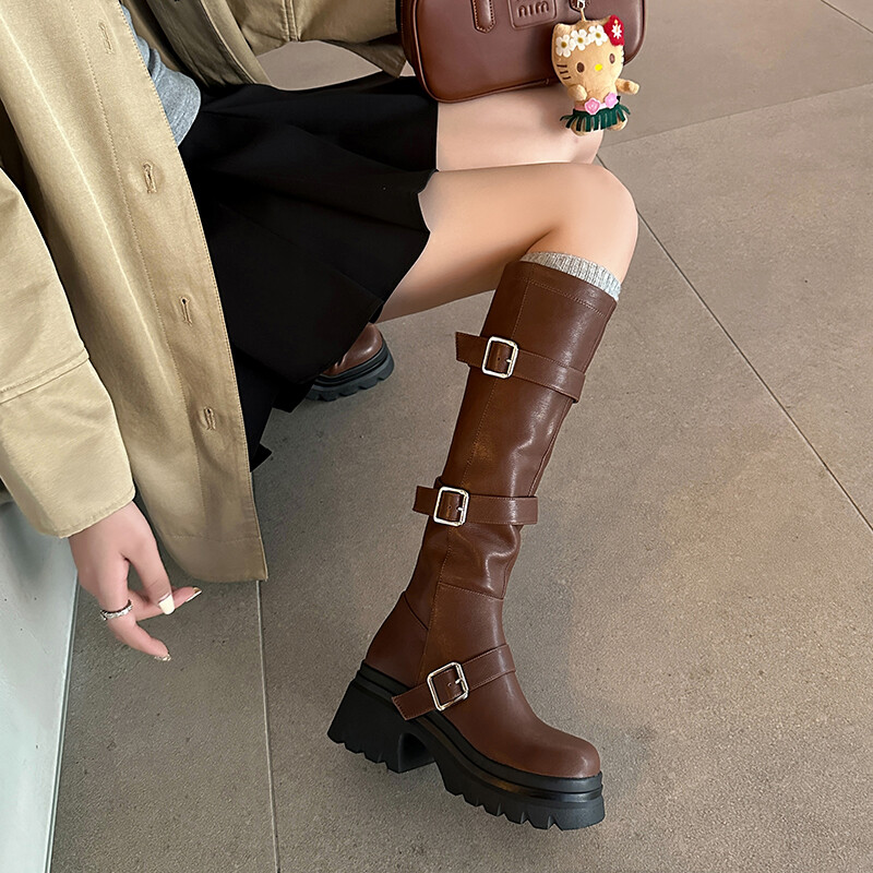 Сапоги PVAJ Knee-high Boots Women's — фото 3