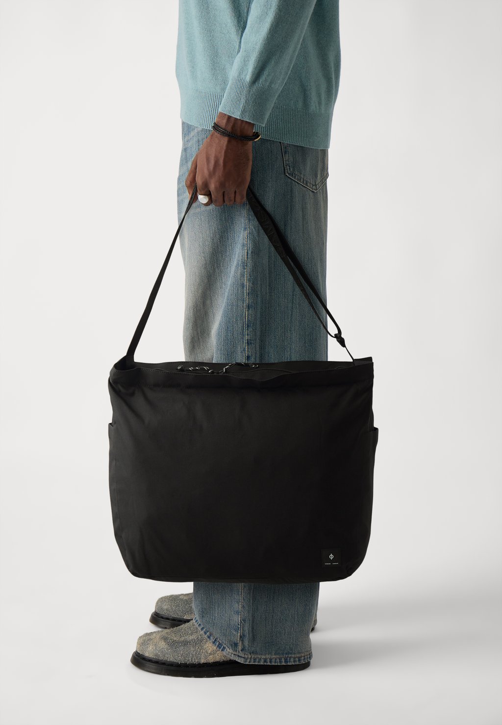 

Сумка через плечо SALUIS TOTE BAG UNISEX - Across body bag Samsøe Samsøe, черный