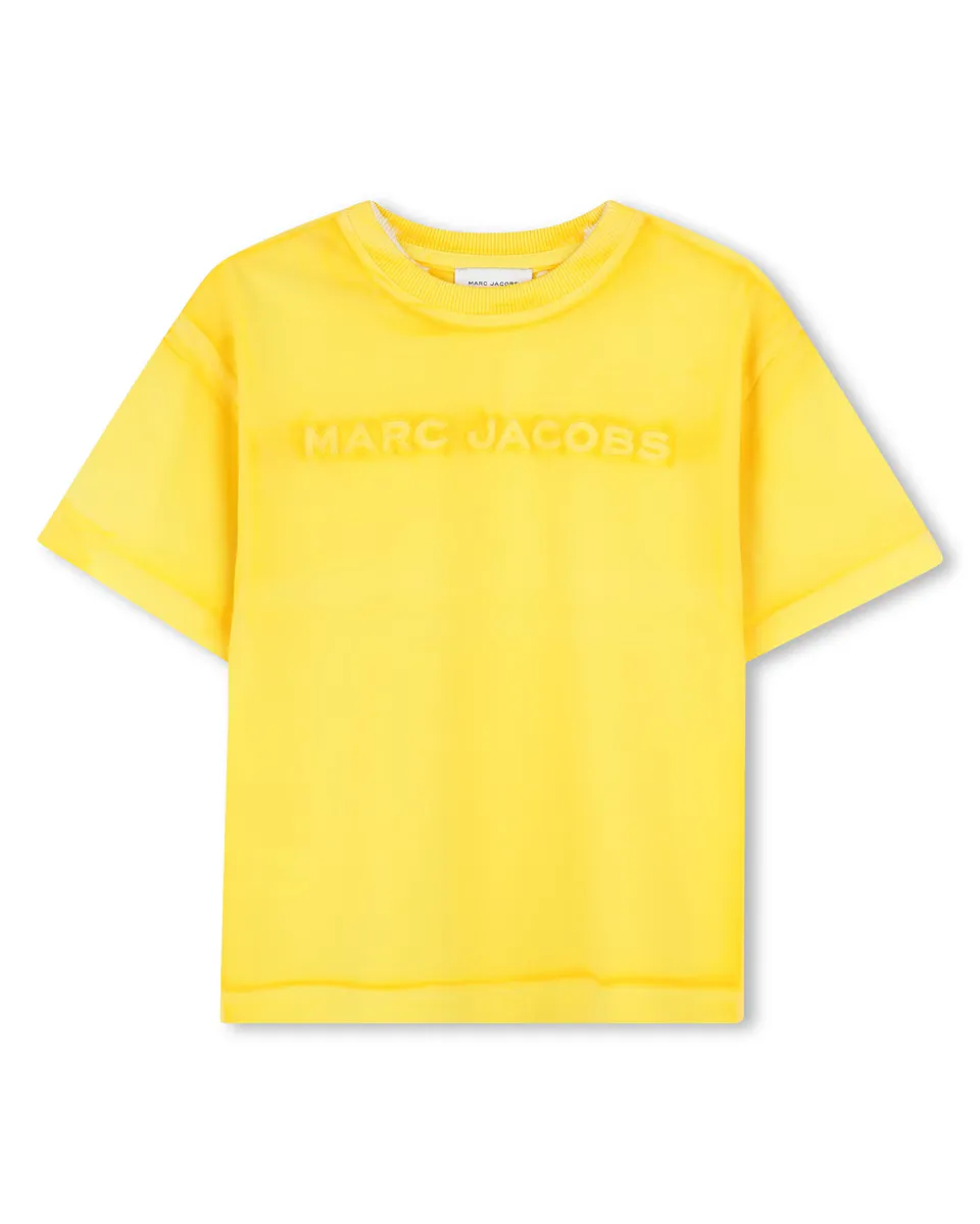 

Футболка из хлопка с короткими рукавами Marc Jacobs, желтый