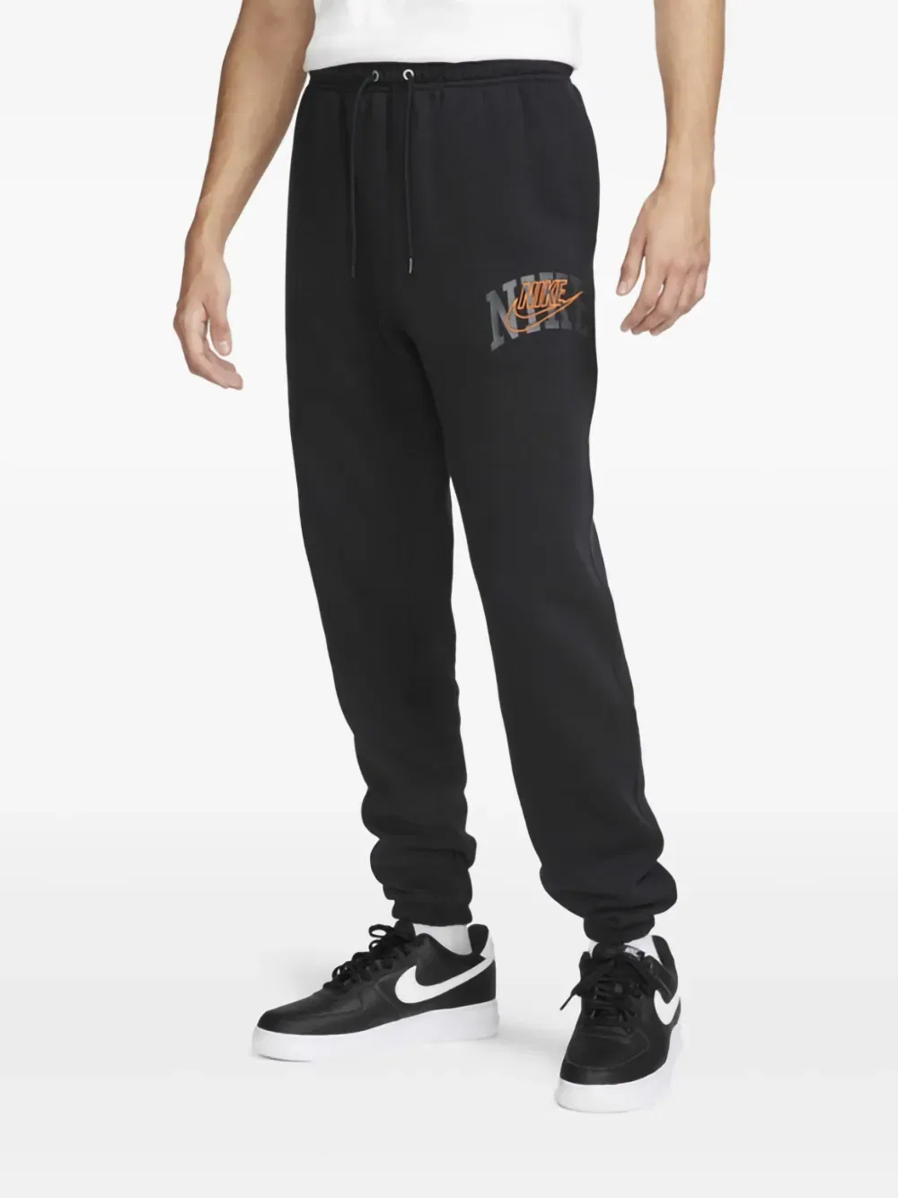 Флисовые спортивные штаны клуба Nike, черный