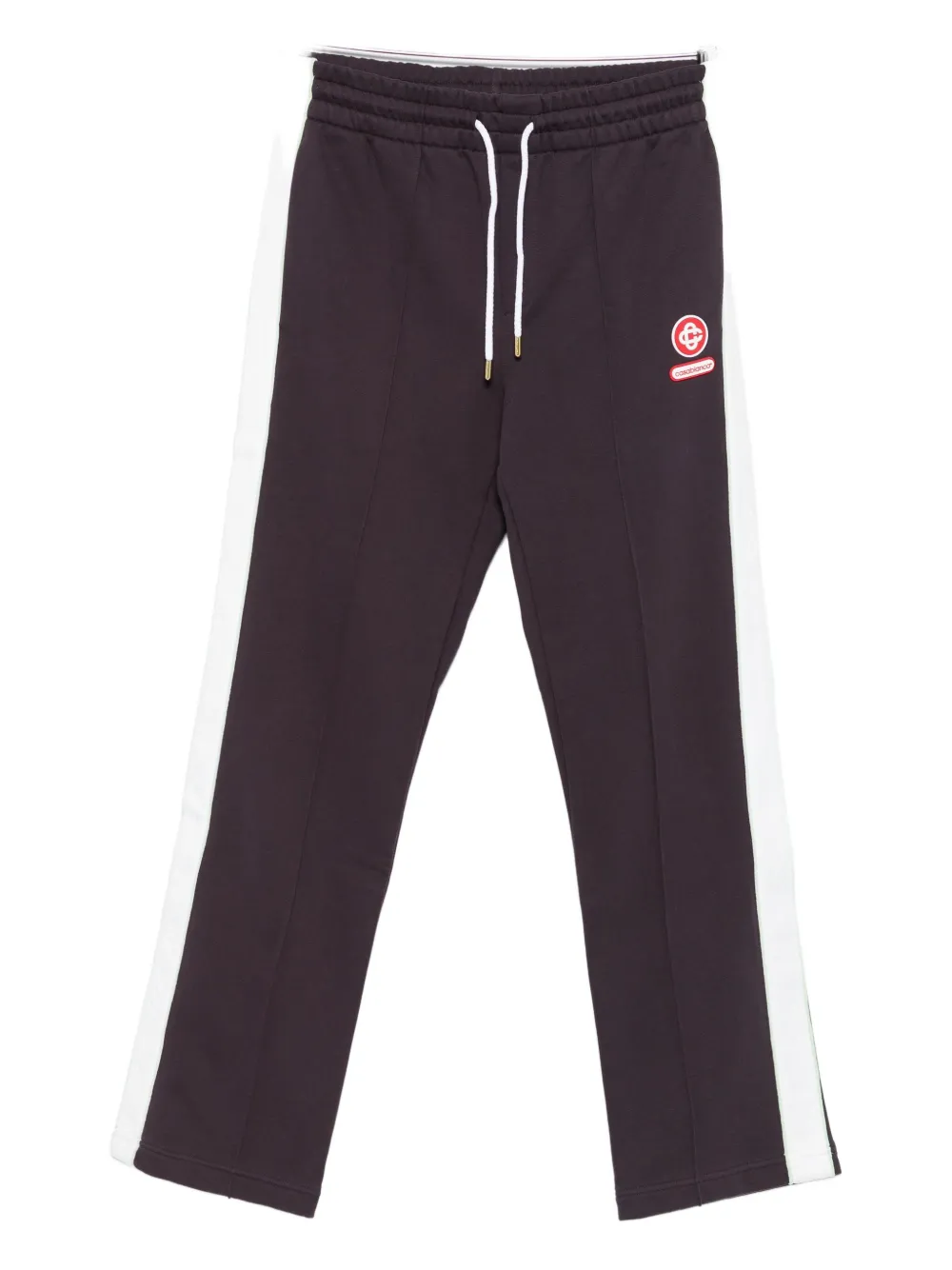 

Хлопковые брюки с боковой полосой CASABLANCA, фиолетовый