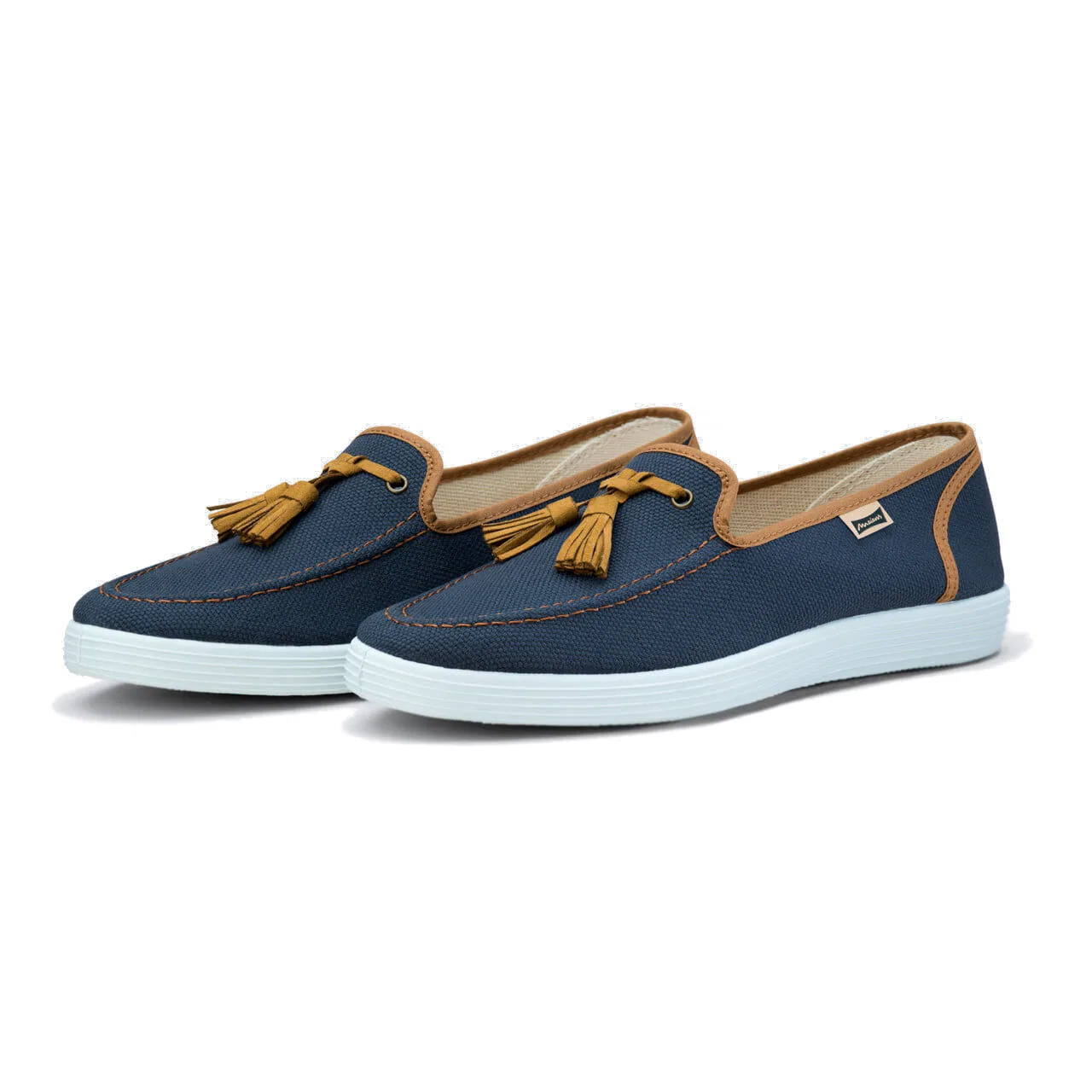Мужские лоферы Nautico Amador Navy от Superga — фото 3