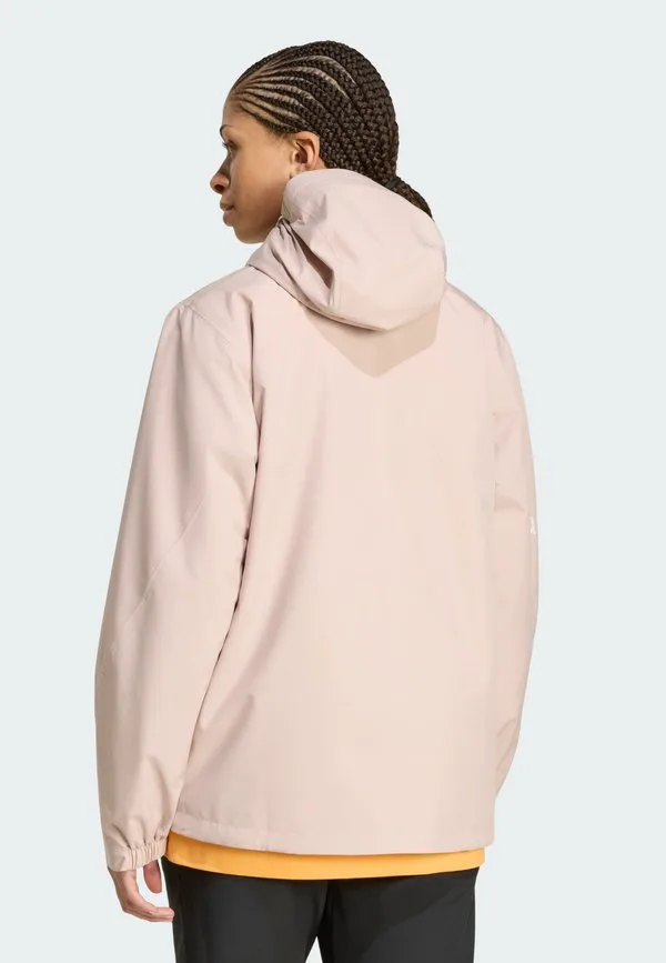 Многослойная двухслойная водонепроницаемая куртка climaproof Adidas Terrex, Taupe — фото 2