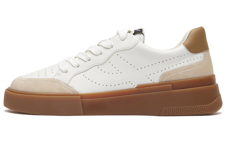 

Кроссовки ASH Skateboarding Shoes Women's Low-top Brown, белый