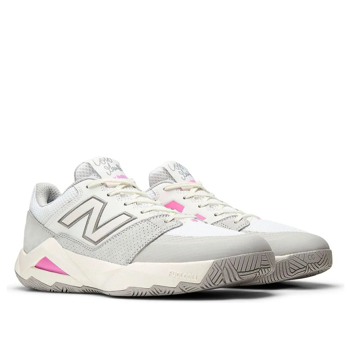 Кроссовки New Balance Coco Delray 'White Pink Heat' MCOD2KY, белый — фото 4