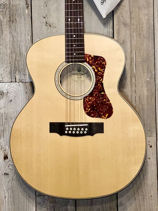 

Акустическая гитара Guild F-2512E Maple, 12-String Acoustic-Electric Guitar - Blonde , Help Support Small Business !