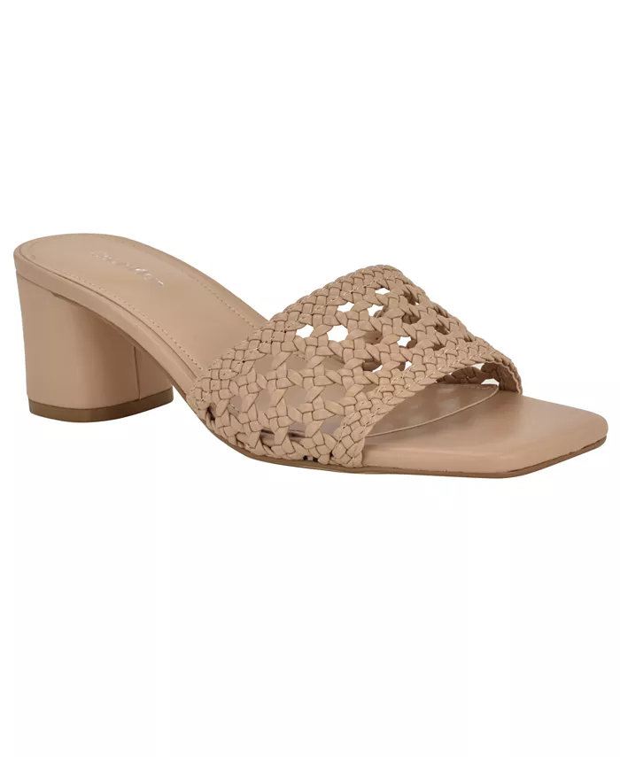 Босоножки Brianny Woven Slip-On Calvin Klein, коричневый/бежевый