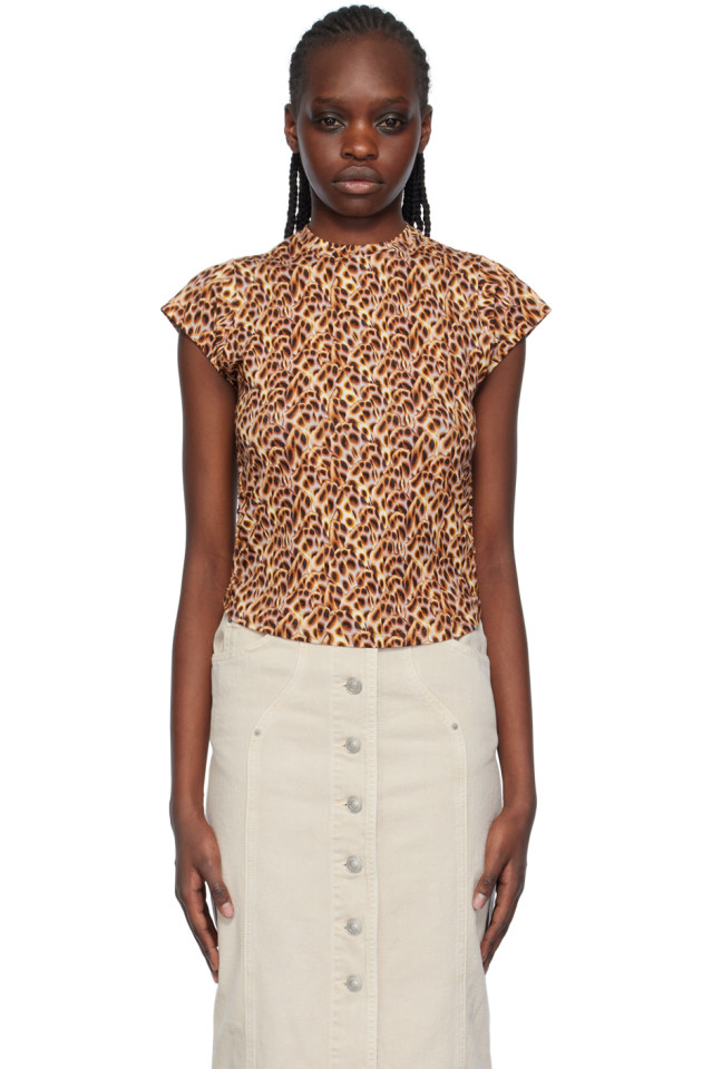 

Футболка Juviana Isabel Marant Etoile, цвет ochre