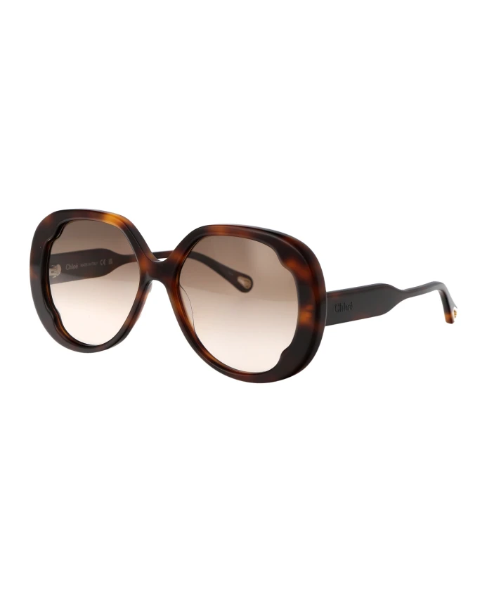 

Стильные солнцезащитные очки для модного образа Chloã, коричневый