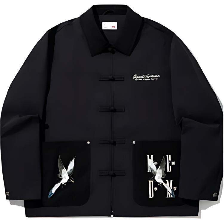 

LiNing Куртка MEDM мужская черная, Black