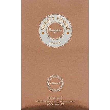 Vanity Femme Essence Роскошное французское парфюмерное масло 20 мл, Armaf — фото 2